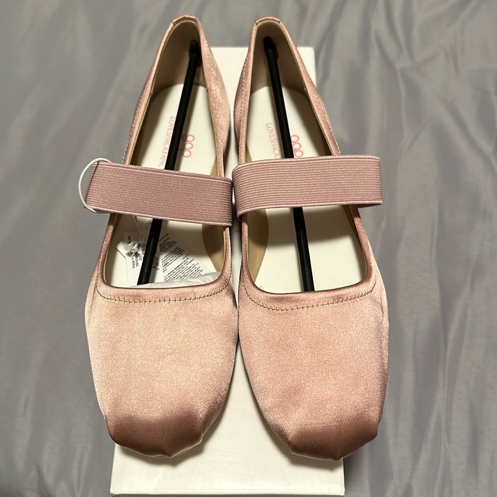 Gap x LoveShackFancy Pink Ballet Flats Size 7